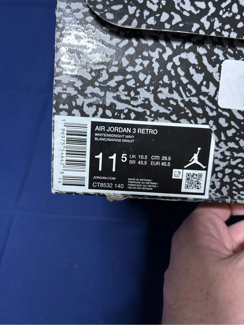 Jordan 8 Retro Aqua 2025 Size 11